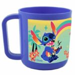Tableware set - FUN HOUSE - LILO AND STITCH Glass, plate Ø22 cm and Ø16 cm, cutlery, water bottle and snack box - Image 6