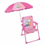 FUN HOUSE PAT'PATROUILLE Stella Everest Folding camping chair - H.38.5 x W.38.5 x D.37.5 cm - With parasol ø 65 cm - Image 2
