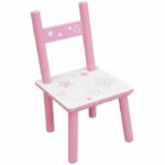 FUN HOUSE - Unicorn table h 41.5 cm x w 61 cm x d 42 cm with a chair h 49.5 cm x w 31 cm x d 31.5 cm for children - Image 3