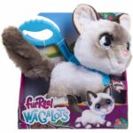 Interactive toy – FURREAL FRIENDS – Kitten Grand Walker 23 cm – Interactive animal with leash