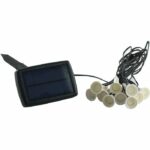 SOLAR GUIRLAND SLIVING TAKES 10 White LED stakes – Bild 2
