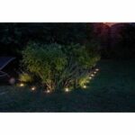 SOLAR GUIRLAND SLIVING TAKES 10 White LED stakes