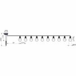 GALIX Guinguette solar garland - 10 LEDs – Bild 4