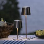Outdoor table lamp - BRILLIANT - XAANA - Rechargeable - Gold - LED - 2W - 160lm - CCT - DIM - USB - IP44 – Bild 2