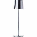 Outdoor table lamp - BRILLIANT - XAANA - Rechargeable - Chrome - LED - 2W - 160lm - CCT - DIM - USB - IP44