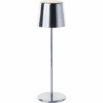 Outdoor table lamp - BRILLIANT - XAANA - Rechargeable - Chrome - LED - 2W - 160lm - CCT - DIM - USB - IP44 - Image 6