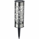 GALIX G4445 stainless steel solar terminal - To install or plant - H28cm - Warm white