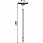 GALIX G4460 solar light decoration - Sunflower shape - H44cm - Image 3