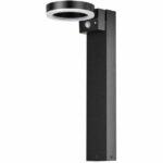 Solar bollard - GALIX - G4590B - Very bright - Stainless steel (Wall light option) with detector - H50 cm - 1000 Lumens – Bild 3