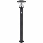 Solar street lamp - GALIX - G4595C - Very bright - Stainless steel with detector - H93 cm - 1000 Lumens - Image 2