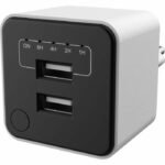 Dual USB Charger - GAO - Adjustable Timer, Auto Shutoff