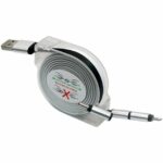 USB Cable Winder - GAO - 3-in-1, 2m, Fast Charging