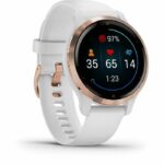 GARMIN Venu 2S - GPS smartwatch - Rose Gold - White strap - Image 4