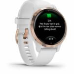 GARMIN Venu 2S - GPS smartwatch - Rose Gold - White strap - Image 5