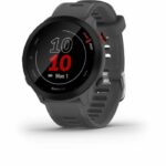 GARMIN Forerunner 55 - GPS smartwatch - Monterra Gray - Image 3
