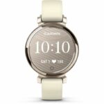 Smartwatch - GARMIN - Lily 2 - 25.4 x 21.3 mm - Cream Gold with White Coconut strap