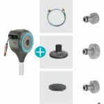 Automatic hose reel for terrace - GARDENA - RollUp S - Blue - Length 15 m - Hose 13 mm - Image 6