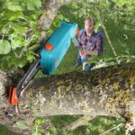 Elagueuse on Gardena electric pole - TCS 720/20 - 720W - 20 cm - Telescopic handle 4.4m - Image 4