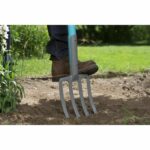 GARDENA NATURAL BECHER FORCE-WOOD HANDS 100% FSC-ERGO HAPE EN D-Dressed steel teeth-10 years warranty (17002-20) - Image 2