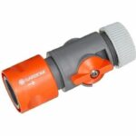 Gardena Regulator connection-Compatible pipes Ø13mm & Ø15mm-Flow & pressure adjustment-Gel resistant-5 year warranty (2942-20)