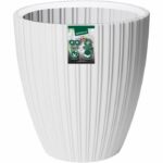 Flowerpot - Garden ID - Fancy - 40 x 42 cm - For garden, balconies or interiors - White - Image 2