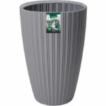 Flowerpot - Garden ID - Fancy - 40 x 58 cm - For garden, balconies or interiors - Light grey - Image 2