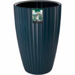 Flowerpot - Garden ID - Fancy - 40 x 58 cm - For garden, balconies or interiors - Petrol blue - Image 2