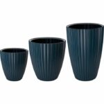 Flowerpot - Garden ID - Fancy - 40 x 58 cm - For garden, balconies or interiors - Petrol blue - Image 4