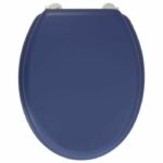 Gelco Design Defactant WC Dolce - Batples Stainless steel - Mouled wood - Navy blue