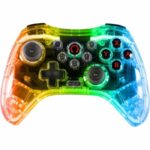 Konix - Crystal Wireless Controller Nintendo Switch, Switch OLED, PC and PS4