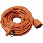 Extension cord - GENERIC - H05VVF 2x1.5 - 25 m - Orange - Outdoor use - Image 3