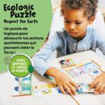 Educational games - GEOMAG - Ecologic Puzzle Respect the Earth - Educational mini-puzzles - Eco-responsible actions - Image 2