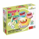 Educational games - GEOMAG - Hungry Bins - Selective sorting - Learning about waste - Association by color