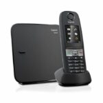 Gigaset E630 Black Landline Phone - Shock, Water and Dust Resistant - Hands-Free - Caller ID