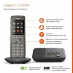 GIGASET Landline Telephone CL 660 A Anthracite - Image 2