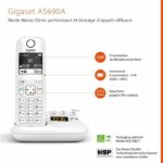 GIGASET Landline Telephone AS690 A White - Image 6