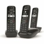 GIGASET Landline Phone AS690 Trio Black