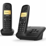 Gigaset A270 A Duo with answering machine Black