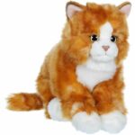 Plush - Gipsy Toys - Mimiz Cat - 28cm - Red/White - Image 2