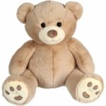 Soft toy - GIPSY TOYS - Taupe Patachon Bear 80 cm