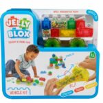 Building Blocks - GOLIATH - Jelly Blox Vroom Truck Kit - Soft Blocks with Cars! Ages 2 and up