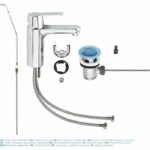 GROHE Bathroom Faucet Get sink, emptying tickle, inclination, Foam water saving water, size M, 23454000 - Image 6