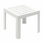 Coffee table – GROSFILLEX – Miami – White – 40×40 – Resin