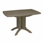 Folding table – GROSFILLEX – Vega – Forest green – 118×77 – Resin – 4P