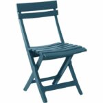 Folding chair - GROSFILLEX - MIAMI - Mineral blue