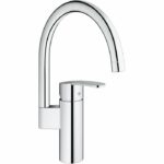 Kitchen faucet - Chrome - High Spout - GROHE Wave Cosmopolitan - 32449001