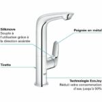Grohe Mixer Monocomande Lavabo Size L Wave Chromé 23584001 - Image 2