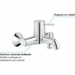 Grohe - Bath / shower monocommiage mixer - Wall - Image 4