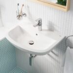 Bathroom faucet - GROHE Start Flow - Single lever mixer - Size S - Chrome - Water saving - 23809000 - Image 2