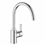 Grohe Mixer Monocomina Sink Slaughter Shape Chrome 32670002